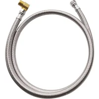 (image for) 3/8 in. Compression x 3/8 in. Dia. MIP 60 in. Braided Stainl