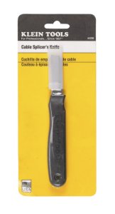 6.2 in. Cable Splicer's Knife Black 1 pk