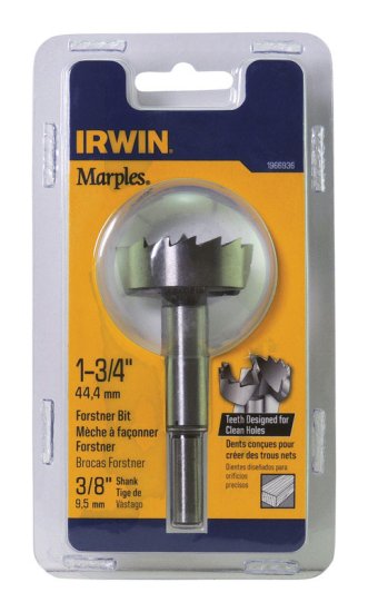 Marples 1-3/4 in. x 4 in. L Carbon Steel Forstner Drill Bi