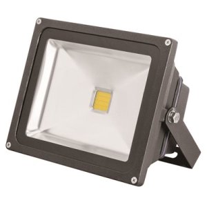 MONUMENT LED FLOODLIGHT WITH ALUMINUM HOUSING, BRONZE, 8-7/8 X 5