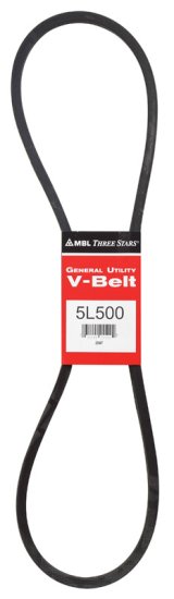 General Utility V-Belt 0.63 in. W x 50 in. L