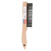 Warner 4 in. W X 11 in. L Carbon Steel Wire Brush