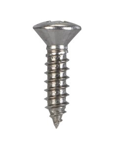 No. 10 x 3/4 in. L Phillips Oval Head Stainless Steel Sh