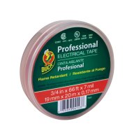 3/4 in. W x 66 ft. L Red Vinyl Electrical Tape
