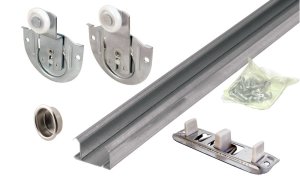 Galvanized Steel By-Pass Door Set 60 in.