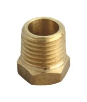 1 in. MPT x 3/4 in. Dia. FPT Brass Hex Bushing