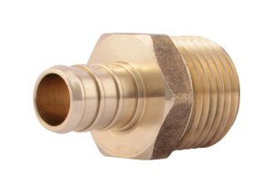 SharkBite 1/2 in. MNPT X 1/2 in. D MNPT Brass Connector