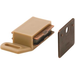 1.62 in. Plastic Magnetic Cabinet Door Catch (5 Per Pack)