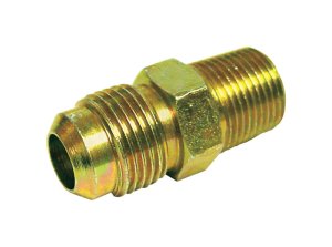 5/16 in. Flare x 1/4 in. Dia. Male Brass Adapter