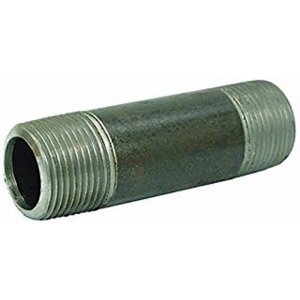 1/8 in. MPT Galvanized Steel Close Nipple