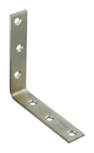 (image for) 5 in. H X 1 in. W X 0.16 in. D Zinc-Plated Steel Inside Corner Brace