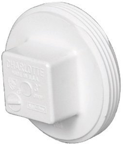 Schedule 40 6 in. MPT PVC Clean-Out Plug