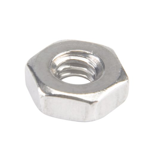 8 in. Stainless Steel SAE Screw Nut 100 pk