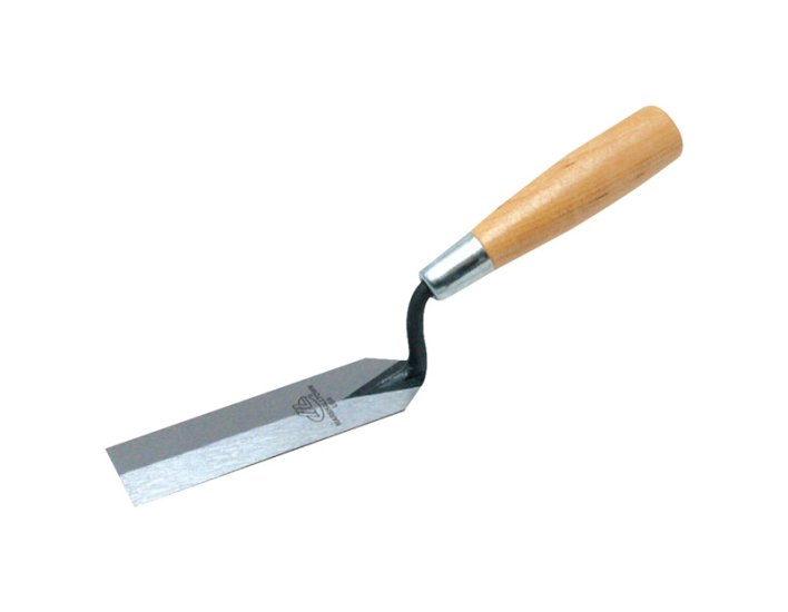 2 in. W Polished Steel Margin Trowel