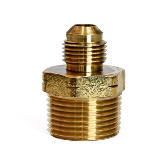(image for)  3/8 in. Flare X 3/4 in. D Male Brass Adapter