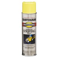 Professional Yellow Inverted Striping Paint 18 oz