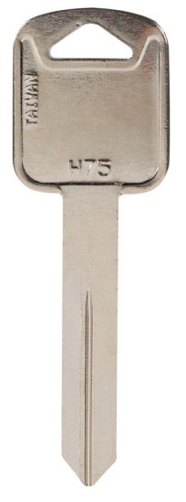 Automotive Key Blank H75 Double sided For Ford