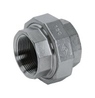 1 in. FPT x 1 in. Dia. FPT Stainless Steel Union