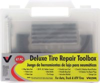 Tire Repair Toolbox For Auto, Truck and ATV