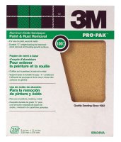 Pro-Pak 11 in. L x 9 in. W 100 Grit Aluminum Oxide Sandpaper