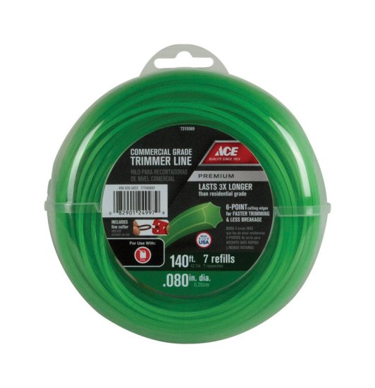 Premium Commercial Grade 0.080 in. Dia. x 140 ft. L Trimmer