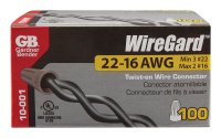 WireGard 22-16 Ga. Copper Wire Wire Connector Gra