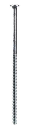 3/8 in. Dia. x 10 in. L Zinc-Plated Steel Carriage Bolt