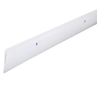 (image for) White Aluminum/Vinyl Sweep For Doors 36 in. L X 2.13 in.