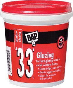 White Glazing Compound 0.5 pt.