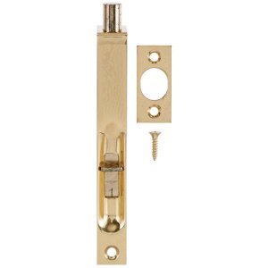 Bright Brass Brass Flush Bolt