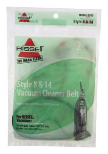 Vacuum Belt For Upright Vacuums 2 pk