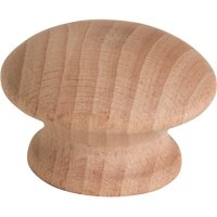 1-1/2 in. Wood Cabinet Knob (5-Pack)