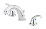 Chrome Widespread Bathroom Sink Faucet 8 in.