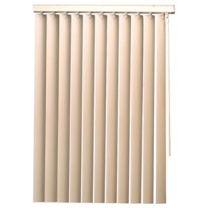 78 in. W x 84 L 3.5in. Vertical Blinds Alabaster