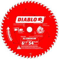 Diablo 6-1/2 in. D X 5/8 in. Carbide Circular Saw Blade 54 teeth
