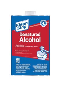 Denatured Alcohol Clean Burning Fuel 1 qt.