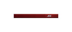 7 in. L x 0.5 in. W Carpenter Pencil Red Wood 1 pc.