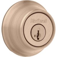 (image for) Smartkey Antique Brass Metal Single Cylinder Deadbolt