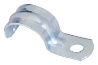 1/2 in. Dia. Zinc-Plated Steel 1 Hole S