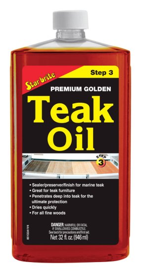 Teak Oil Liquid 32 oz