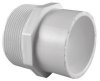 Schedule 40 1/2 in. MPT x 3/4 in. Dia. Slip PVC P