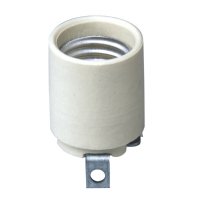 Porcelain Incandescent Medium Base Keyless Socket 1 pk