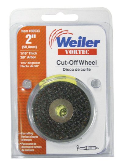 Vortec 2 in. Dia. x 3/8 in. Aluminum Oxide Cut-Off Wheel