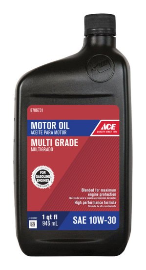 10W-30 4 Cycle Engine Motor Oil 1 qt.