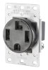 30 amps 125/250 volt Black Outlet 14-30R 1 pk