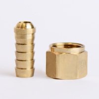 (image for)  Brass 3/8 in. D X 3/8 in. D Adapter 1 pk