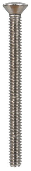 No. 1/4-20 x 3 in. L Phillips Oval Head Stainless Steel