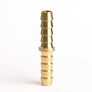 (image for)  Brass 1/4 in. D X 1/4 in. D Hose Mender 1 pk