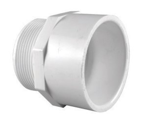 Schedule 40 3 in. MPT x 3 in. Dia. Slip PVC Adapt