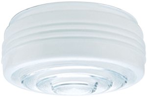 Drum White Glass Shade 1 pk